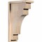 Ekena Millwork Mediterranean Smooth Corbel w/Backplate, Douglas Fir, 5 1/2"W x 12"D x 20"H COR06X12X20MED01SDF - alternate 1